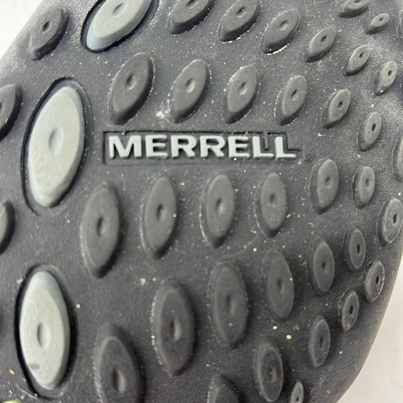 Merrell Black Slip On Wedge Loafer Air Cushion Footbed Sz 7. BLO3229E - Picture 8 of 8